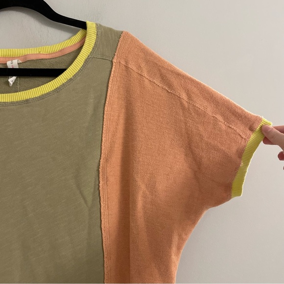 Daily Practice Anthropologie Pastel Colorblock Tunic Dress - Picture 6 of 8